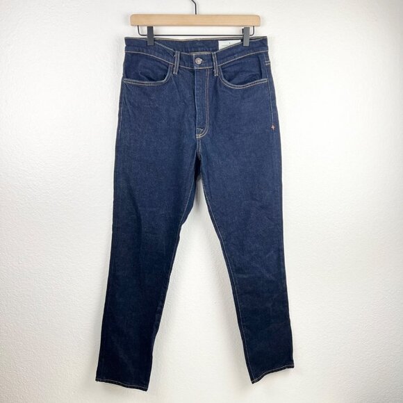IMOGENE + WILLIE Josette Water Dip Cropped Jeans, High Rise, Dark Wash Denim - Picture 5 of 12